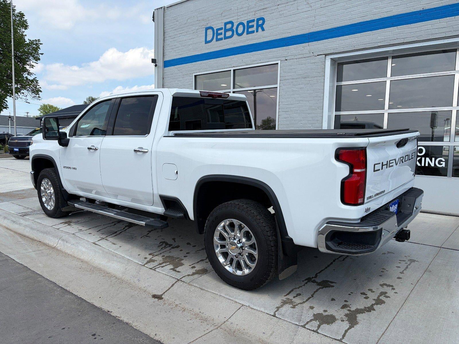 2025 Chevrolet Silverado 2500 HD — rear three-quarter view