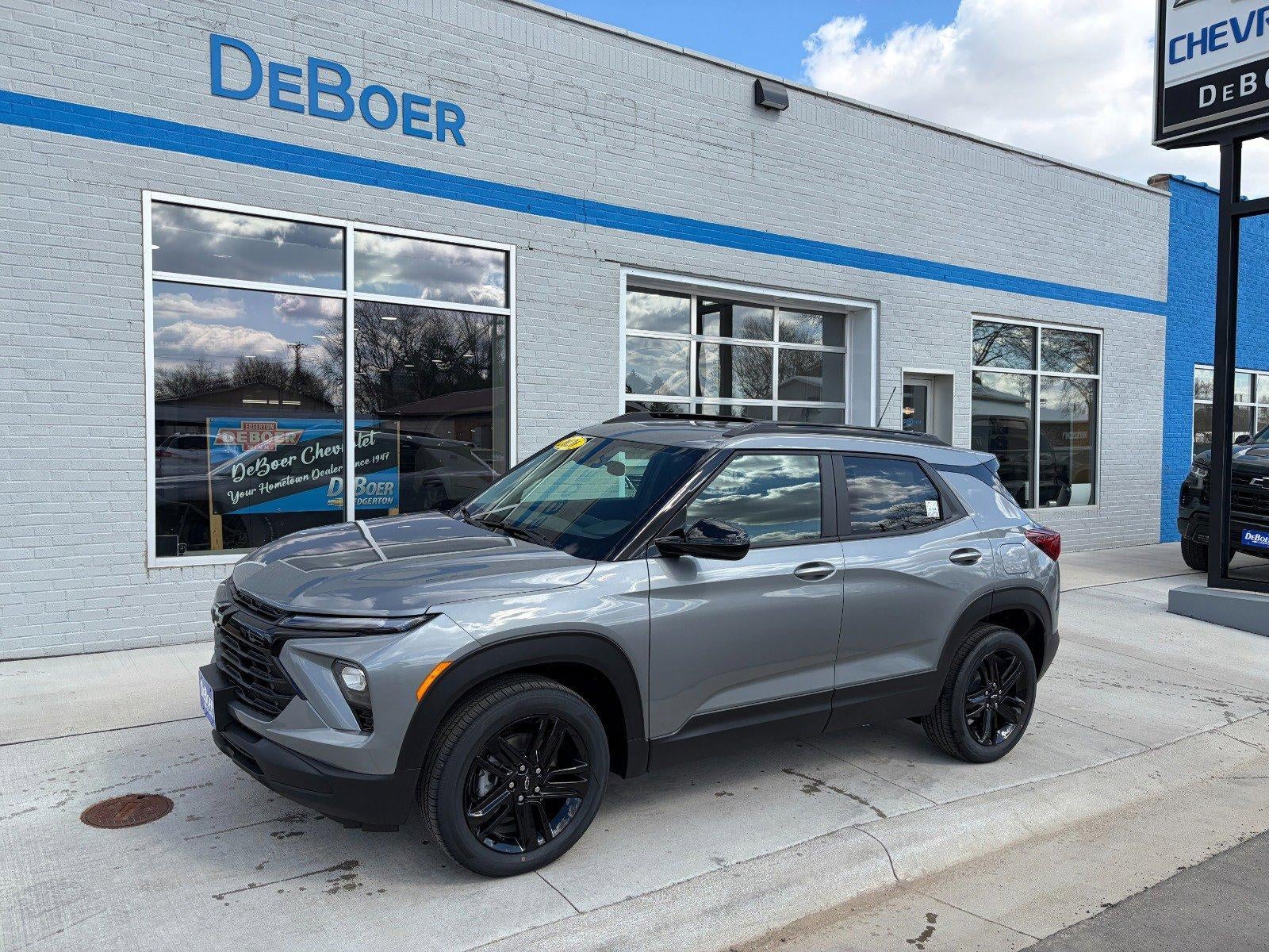 2026 Chevrolet Trailblazer LT in Sterling Gray Metallic — front three-quarter view